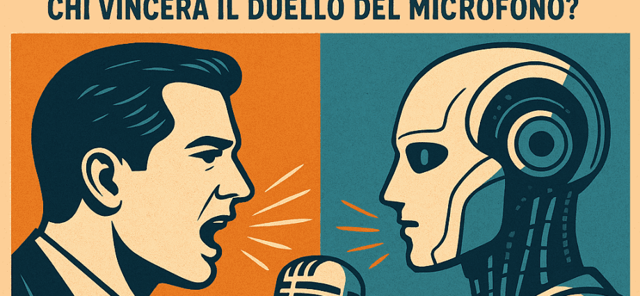 Voce umana vs voce ai